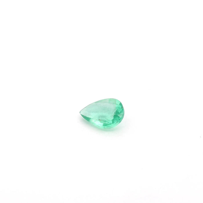 0.32ct Pear Natural Emerald (Colour Green, Clarity Slightly Included, Cut Faceted)