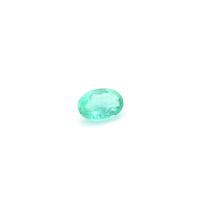 0.38ct Oval Natural Emerald (Colour Green, Clarity Slightly Included, Cut Faceted)