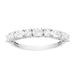 LADIES RING 0.75CT ROUND/OVAL DIAMOND 14K WHITE GOLD