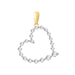 LADIES PENDANT WITH CHAIN 0.50CT ROUND DIAMOND 14K YELLOW GOLD (SI QUALITY)