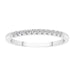 LADIES BAND 0.15CT ROUND DIAMOND 14K WHITE GOLD (SI QUALITY)