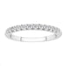 LADIES BAND 0.33CT ROUND DIAMOND 14K WHITE GOLD (SI QUALITY)