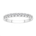 LADIES BAND 0.50CT ROUND DIAMOND 14K WHITE GOLD (SI QUALITY)