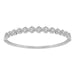 LADIES BANGLE 2.50CT ROUND DIAMOND 14K WHITE GOLD