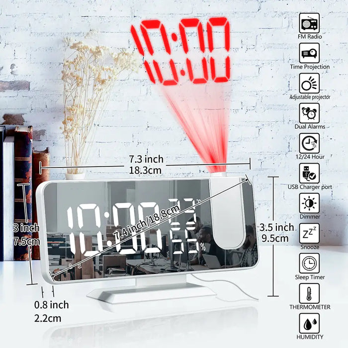 Led Digital Projection Clock