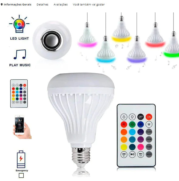 Smart Light Bulb  Music