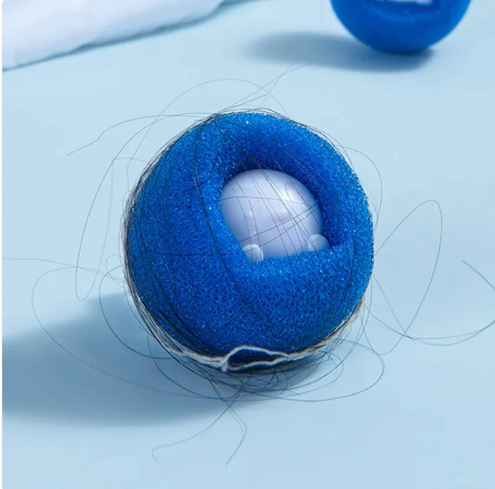 Pet Hair Catcher and Reusable Laundry Ball