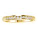 LADIES BAND 0.15CT ROUND DIAMOND 14K YELLOW GOLD