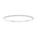 LADIES BANGLE 0.45CT ROUND DIAMOND 14K WHITE GOLD