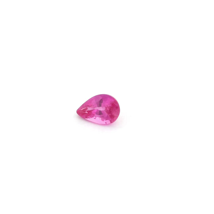 0.49ct Pear Natural Ruby (Colour Red, Clarity Slightly Included, Cut Faceted)