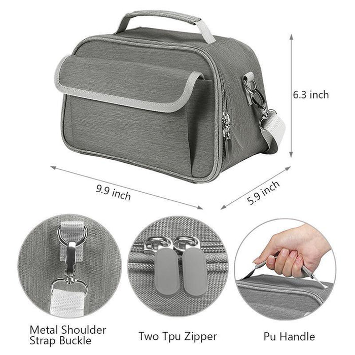 Storage Bag Spacious Portable Carrying Case For Joy With 2 Visible Zipper Pockets Multiple Compartments