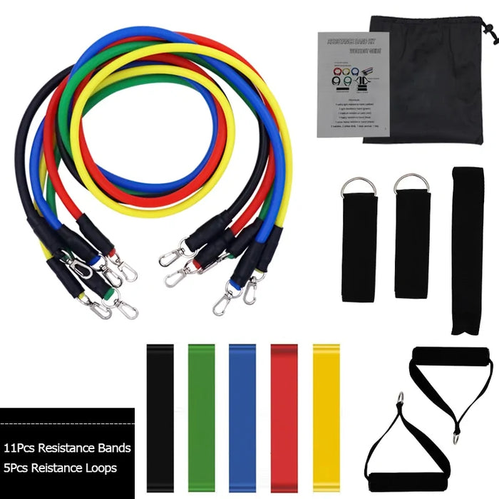 Fitness Resistance Bands Set