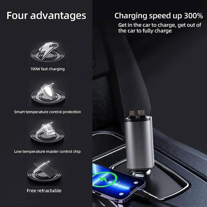 Retractable Car Charger