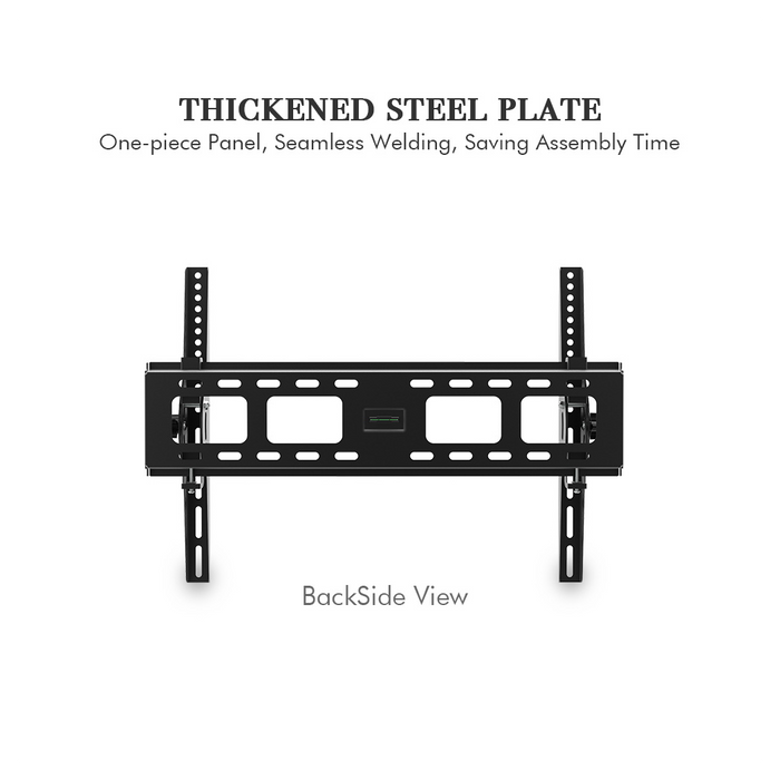 TMW600 32-70" Flat Tilting TV Wall Mount  with Spirit Level