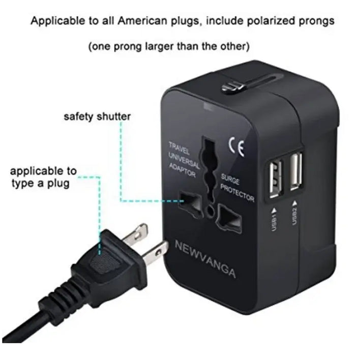 Adapter With USB Port